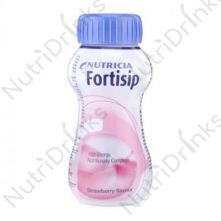 Fortisip Strawberry Milkshake (24x200ml) - SPECIAL OFFER